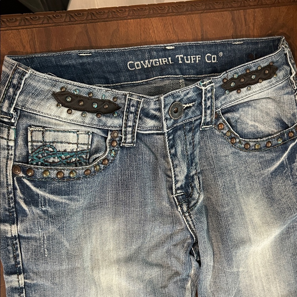 Cowgirl Tuff Boot Cut Jeans